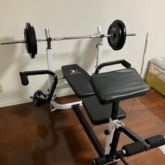 ベンチプレスセット　100kg ※12/20 23:59迄価格 楽天市場】ベンチプレス 100kg（プレスベンチ・トレーニングベンチ