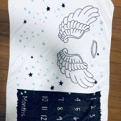 【取引中a】月齢フォト用ブランケット①