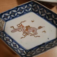 骨董　伊万里皿５枚セット　の画像