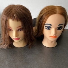 ヘアサロン　業務用ウィッグ　差し上げます。