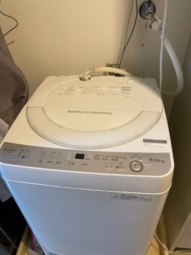 洗濯機(SHARP ES-GE6B)