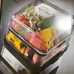 アンドアソシエイツ ラッセルホブス 蒸し器 スチーマー の画像