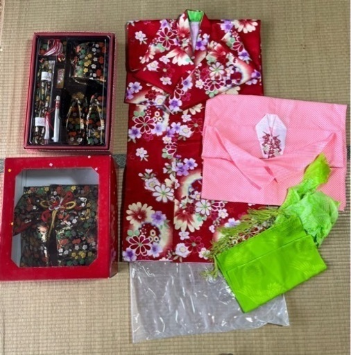 七五三　7歳　女の子　一式