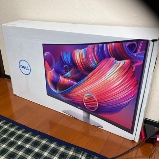 湾曲モニターDELL