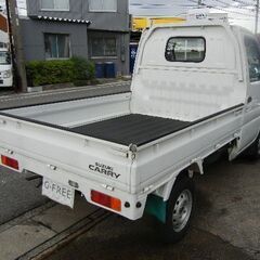 平成１３年式　スズキ　キャリィ　トラック　ＫＵ　スペシャル　三方開　エアコン　パワステ　タイミングチェーンの画像