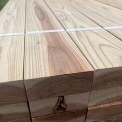 【最上グレード】杉 3000×45×105(mm) バラ売り！デッキ、造作材、下地、DIYなどに。在庫125本ありますので複数の方へ販売できます。の画像