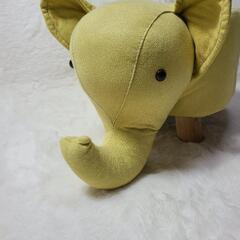 キッズソファー ぞう イエロー 可愛いの画像
