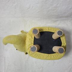 キッズソファー ぞう イエロー 可愛いの画像
