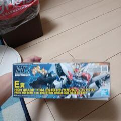 一番くじ 機動戦士ガンダム ガンプラ 2023 E賞 HG ビルドストライクガンダム ソリッドクリアの画像