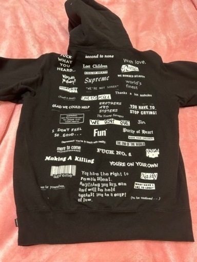【値下げしました】supreme パーカー