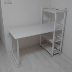 ニトリ　システムデスク(white)