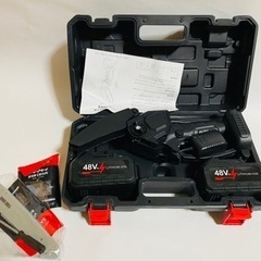 【10月価格】チェーンソー 電動ノコギリ チェンソー 充電式 ポ...