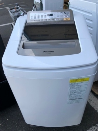 北九州市内配送無料　保証付き　パナソニック Panasonic NA-FW80S2-N [洗濯乾燥機（8.0kg） 即効泡洗浄 エコナビ ナノイー シャンパン]