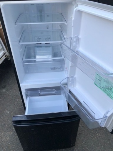 北九州市内配送無料　保証付き　2019年製　三菱電機 MITSUBISHI ELECTRIC MR-P15D-B [冷蔵庫 146L 