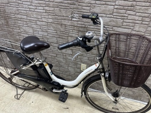 東京23区配達無料　12.8Ah バッテリー新基準　ヤマハ　パスナチュラ　リチウム 電動自転車 中古 1711