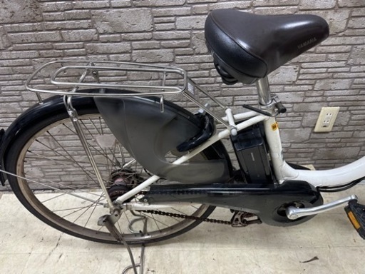 東京23区配達無料　12.8Ah バッテリー新基準　ヤマハ　パスナチュラ　リチウム 電動自転車 中古 1711