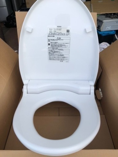 配送可能　多数あり　未使用　パステルアイボリー】 便座 ウォームレットS 暖房便座 エロンゲートサイズ（大形）・レギュラーサイズ（普通）兼用タイプ　