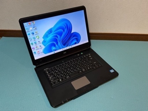 NEC ノートPC! 新品SSD256GB メモリ8GB★VersaPro VK25TX-F Core i5-3210M DVD-RW Win11 Microsoft Office 2019 &Business★中古美品★