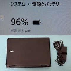 NEC ノートPC! 新品SSD256GB メモリ8GB★VersaPro VK25TX-F Core i5-3210M DVD-RW Win11 Microsoft Office 2019 Home&Business★中古美品★の画像