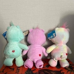 ケアベアぬいぐるみの画像