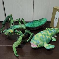 カマキリ　ダンクレオステウス　ぬいぐるみセット