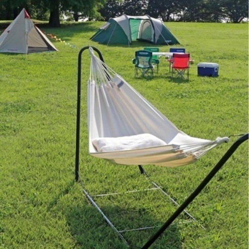 ⚘最終値下げ！ハンモックセット/CAPTAINSTAG/キャンプに最適