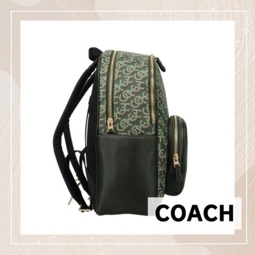 新品未使用 COACH リュックサック バックパック グリーン CF344