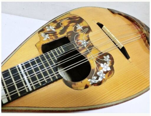 ヴィンテージ　RAFFAELE CALACE＆FIGLIO 1960年　ラファエル カラーチェ　マンドリン　ケース付き　弦楽器　NAPOLI　動作良好