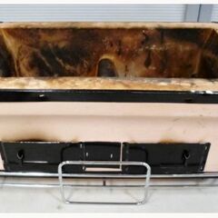 DCM　角型　炭火　しちりん　七輪　焼き魚　焼肉　BBQ　アウト...