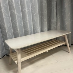 【無料で差し上げます】ローテーブル　収納ありの画像
