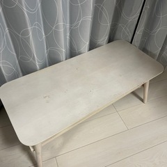 【無料で差し上げます】ローテーブル　収納ありの画像