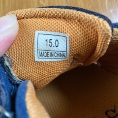 ORTR  ★  キッズスニーカー  15cm  の画像