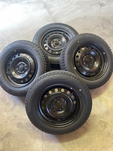 【交渉中】スタッドレスタイヤ(165/65R14)+ホイールの4本セット