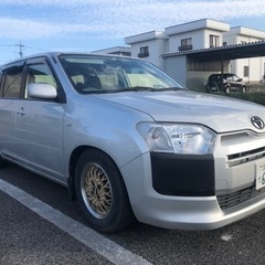 プロボックス　サクシード　BBSホイール　ローダウン　車検あり