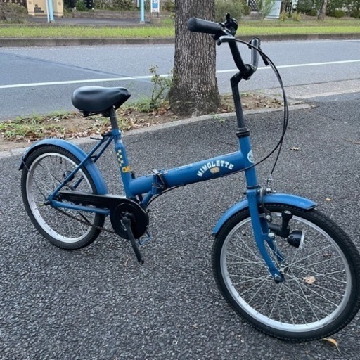 折りたたみ 自転車20インチ ライト付