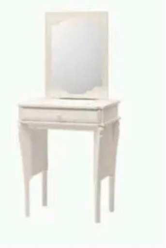 鏡台椅子付き