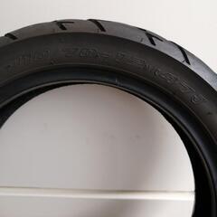 美品!バイクタイヤチュウブレス110/70-12 47Lパンク無しの画像