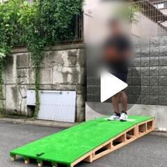 手作りピッチャーマウンドの画像