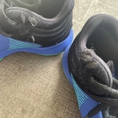 【取引中】adidas バスケットシューズ　24.5 破れあり　スレありの画像
