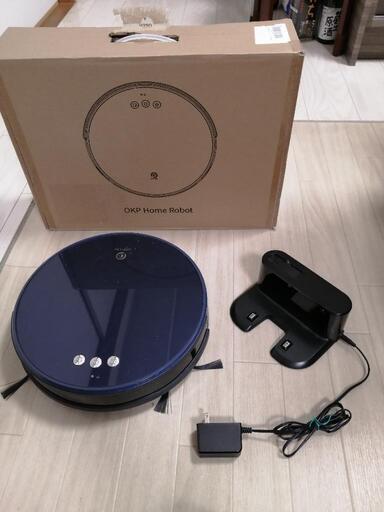 ジャンク!OKP Lifeロボット掃除機水拭き　超薄型
