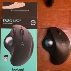 ロジクール ワイヤレスマウス トラックボール 無線 M575の画像