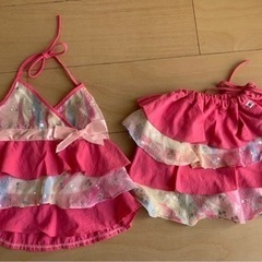 未使用品、女の子、ドレス