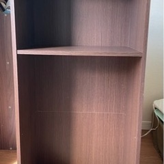 カラーボックス　ブラウン　こげ茶