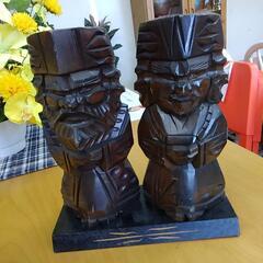 木彫人形 北海道民芸