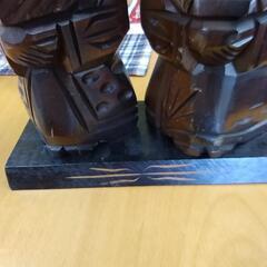 木彫人形 北海道民芸の画像