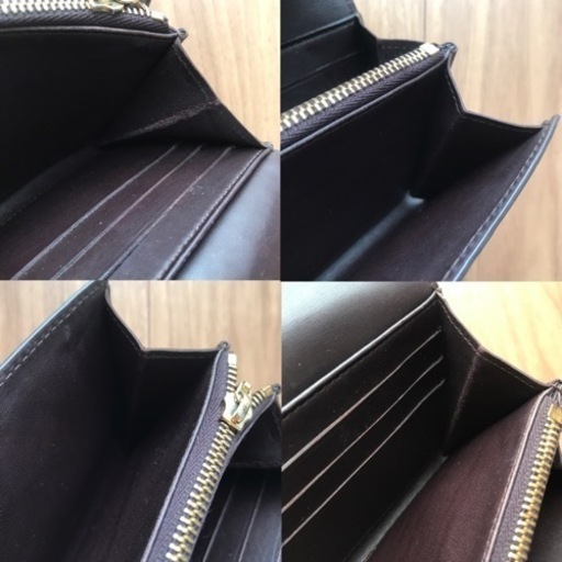 【LOUIS VUITTON】長財布 ヴェルニ モノグラム アマラント