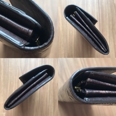 【LOUIS VUITTON】長財布 ヴェルニ モノグラム アマラントの画像