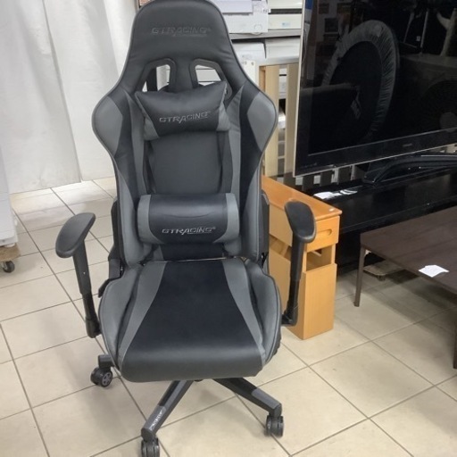 GTRACING ゲーミングチェア　リクライニングチェア　ハイバックチェア　昇降式　チェア　椅子