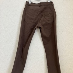 【中古品】こげ茶色のパンツ　※女性限定のお渡しの画像