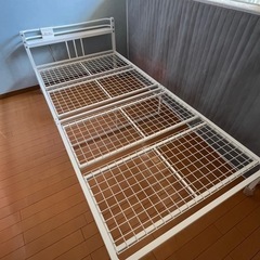 【10/14まで】シングルベッドフレーム&マットレスの画像